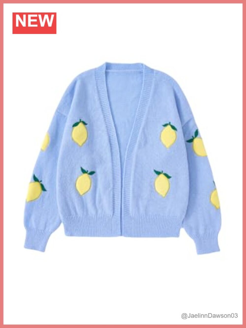 Chunky Knit Open Front Cropped Cardigan Sweater Loose Slouchy V-Neck Long Sleeve